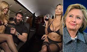 Hillary Clintons private Press plane is owned by playboy Dan Bilzerian |  Daily Mail Online
