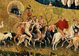 Der lange weg zur ganzen. Der Garten Der Luste Detail Der Mittelta Hieronymus Bosch Als Kunstdruck Oder Handgemaltes Gemalde