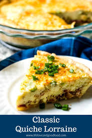 Classic Quiche Lorraine Recipe Recipes Tasty Brunch Recipes Egg Recipes For Breakfast