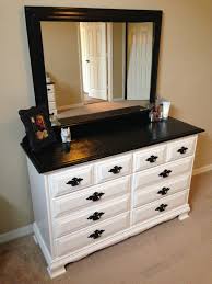 We've gathered 75 black bedroom ideas featuring everything from distressed rustic furniture to bohemian decor. Diy Black And White Dresser Makeover Black Bedroom Furniture Black And White Furniture Black And White Dresser