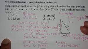 We did not find results for: Tutorial Persamaan Kuadrat 11 Menyelesaikan Soal Cerita Matematika Smp Dan Sma Youtube