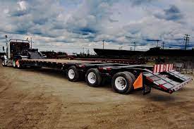 Knight 24 Wheel Lowbed Knight Heavyhaul Hauling Lowbed Trailer Hayworth Trailers For Sale Trailer Alberta