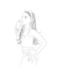 Ariana grande coloring page online. Ariana Grande Coloring Pages Free Printable Ariana Grande Coloring Pages