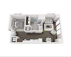 Pin By Yana On Small Houses Model House Plan Apartment Layout Studio Apartment Layout