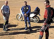 Intensive Suche in der Sahara