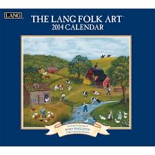 Lang Folk Art 2015 Wall Calendar 1001818 Lang Art Calendar Folk Art Wall Calendar