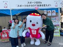 テレビ愛知「10チャン縁日」にTシャツをエコバックにするアップサイクルブースを出展 | 名古屋ダイヤモンドドルフィンズ