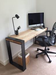 Massgeschneider Massgeschneider Schreibtisch In 2020 Wood Furniture Living Room Wood And Metal Desk Industrial Design Furniture