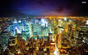 Wallpaper new york at night. New York Night Wallpaper High Resolution 1920x1200 Download Hd Wallpaper Wallpapertip