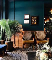 Dark Walls And Boho Touches Teal Living Rooms Home Decor Interior Design