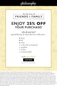 Pinned June 6th 25 Off At Philosophy Or Online Via Promo Code Spreadlove Thecouponsapp Who Do You Love Shopping Coupons Philosophy