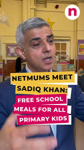 Netmums’ Editorial Director Jennifer Howze met Mayor Of London Sadiq Khan  today as he announced #FreeSchoolMeals for every primary pupil in #London.