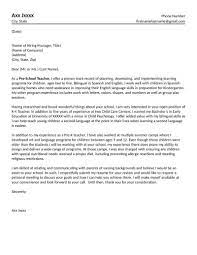 Write a resume for preschool teacher jobs that gets noticed, with tips and examples. Teacher Cover Letter Elementary Easy Tips To Follow Teacher Cover Letter Example Teaching Cover Letter Letter To Teacher