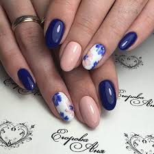 Playful and fun with funny prints, sophisticated and graceful with delicate curls, lace and flowers, stylish and concise with abstract patterns and geometry. Perfect 50 Spring Nail Design Ideas To Discover Beige Nails Nails Oval Nails