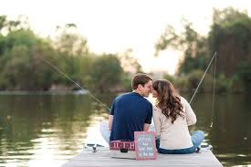 Wear a sparkly tulle ball gown and tiara if go on a treasure hunt at thrift stores to find vintage frames in assorted shapes and sizes. 30 Fishing Themed Wedding Ideas You Ll Reel Y Love