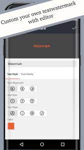 Create and apply fully customizable watermarks on your photos & videos. Photo Watermark Apk Download For Android