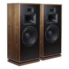Klipsch Forte Iii Heritage Series Loudspeakers Pair Walnut Klipsch Loudspeaker Speaker Design