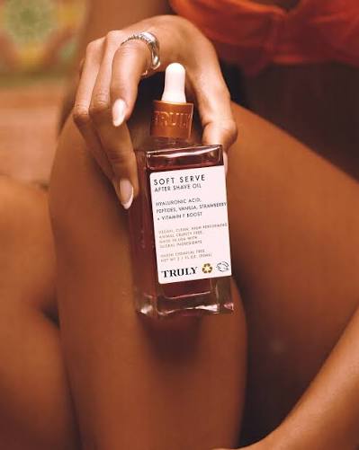The 🔑 to smelling like a strawberry shortcake at all times? Meet our Soft  Serve After-Shave Oil 🍰🍓 Our newest addition to the Soft Serve  collection, this soothing body oil works to