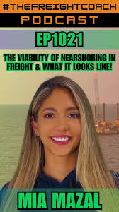 Want to stay updated about the growing trends of nearshoring and  outsourcing within the freight industry? Then, you must listen to this  episode with Mia Mazal of Sworkz! This conversation with Mia ...