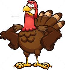 Angry Turkey Angry Cartoon Turkey Cartoon Turkey Drawing