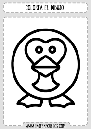 Dibujos bonitos para niñas faciles. Dibujos Para Colorear Para Ninos Pequenos Laminas Para Colorear