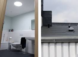 Einbau Solatube 290 Ds In Badezimmer Badezimmer Ohne Fenster Badezimmer Tageslicht