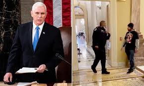 June 25, 1993) is an american writer who is the second child and elder daughter of former vice president of the united states mike pence, and former second lady of the united states, karen pence. Maga Mob Was Only 100 Feet From The Office Where Mike Pence His Wife And His Daughter Were Hiding Daily Mail Online