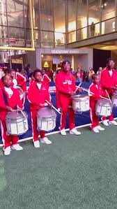 Drum Teacher calls her out for a solo. Watch how big her eyes get ... but  then ....