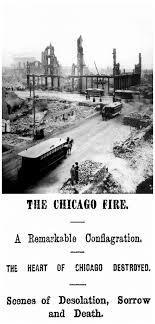On October 8 The Chicago Fire Of 1871 Started In The Barn Of Mr And Mrs Patrick And Catherine O Leary While The Blaze History Lessons Chicago Fire History
