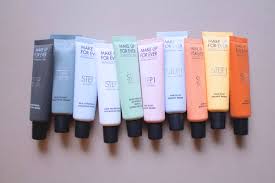 make up for ever s 10 new primers solve