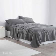 Constructed with a sturdy steel metal frame and. Supersoft Twin Xl Dorm Bedding Sheets Granite Gray