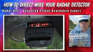I did this with my e53 and it worked great, but don't want to go splicing into wire without some advice first. How To Direct Wire Your Radar Detector Radar Roy