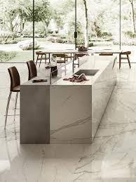Marble is an attractive material with exclusive patterns and colorations; Calacatta Extra Atlas Plan Slabs