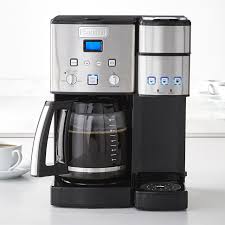 Product title cuisinart coffee makers premium single serve brewer average rating: Cuisinart Coffee Center And Single Serve Brewer With Glass Carafe Williams Sonoma