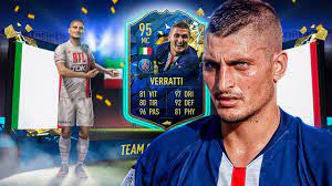 See a recent post on tumblr from @nabilfekir about verratti. Fut20 Tots Review Marco Verratti 95 Ultimate Team Youtube