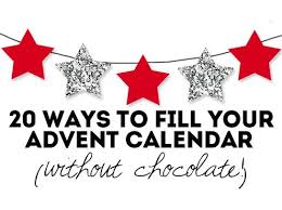 20 Ways To Fill Your Advent Calendar Without Chocolate Christmas Advent Calendar Advent Calendar Fillers Advent Calendar Gifts