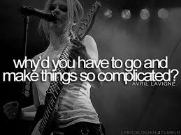 Hahaha Avril Lavigne The Female Voice Of The 00 S I Remember Every Lyric To This Song Lyrics Song Quotes Complicated Lyrics