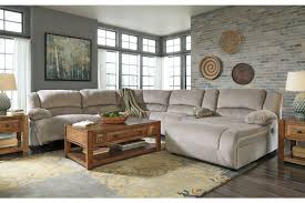 Toletta 6 Piece Sectional With Power Ashley Furniture Homestore Grey Couch Living Room Living Room Sofa Reclining Sectional With Chaise