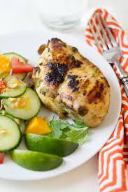 Jamaican Jerk Chicken Lightened Up The Wanderlust Kitchen Jerk Chicken Recipe Jamaican Recipes Healthy Chicken Recipes