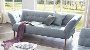 Sofa Big Apple 2 5 Sitzer Stoff Light Blue Gestell Buche Natur 220 Cm Sofa Samt Sofa Einrichtung