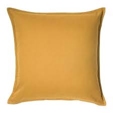 Gurli Golden Yellow Cushion Cover 50x50 Cm Ikea Cushion Cover Ikea Yellow Pillows