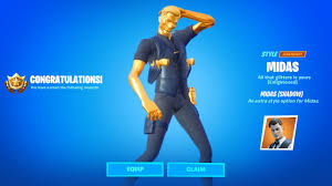 You can take a look at these challenges, below. How To Get Shadow Or Ghost Midas Complete 18 Midas Challenges Fortnite Youtube
