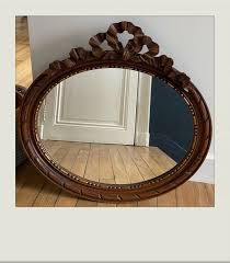 Check spelling or type a new query. Miroir Ancien Ovale En Bois Sculpte Luckyfind
