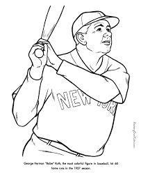 There are tons of great resources for free printable color pages online. Baseball Coloring Pages Free Coloring Pages Coloring Home