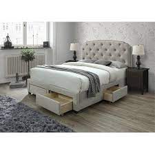 The princeton faux leather queen upholstered platform bed with storage drawers sets up in minutes with a combo support deck and drawer deck. Maybe In A Few Years In 2021 Bed Frame With Storage Upholstered Panel Bed Bed With Drawers