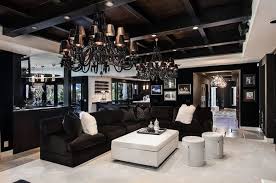 Browse living room color schemes decorating ideas and furniture layouts. 20 Attractive Black Sofa Living Room Home Design Lover