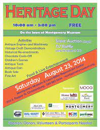 Annual Heritage Day At The Montgomery Museum In Christiansburg Va On Saturday August 23rd From 10-3 Pm Childrens Games Book Sale Fun Events
