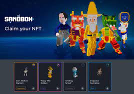 Nft Claim Page Is Now Live Head To Nft Sandbox Game R Thesandboxgaming
