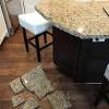 In this first video, i show my step by step process on how to remove your old granite countertops without having to break them. 1