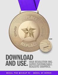Medal Psd Mockup V2 Metal Of Honor In 2020 Mockup Psd Mockup Medals